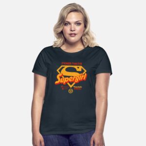 DC Comics Supergirl Logo Superkräfte Navy photo 3 DC Comics Supergirl Logo Superkräfte Navy photo 3