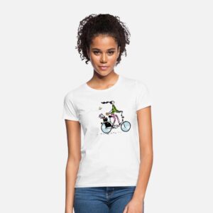 Gute Laune Fahrrad Weiß photo 1