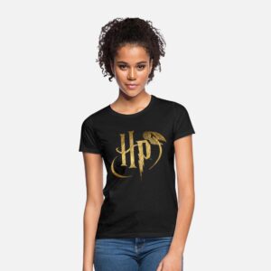 Harry Potter Logo Gold Schwarz photo 1