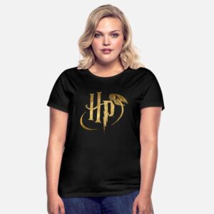 Harry Potter Logo Gold Schwarz photo 3