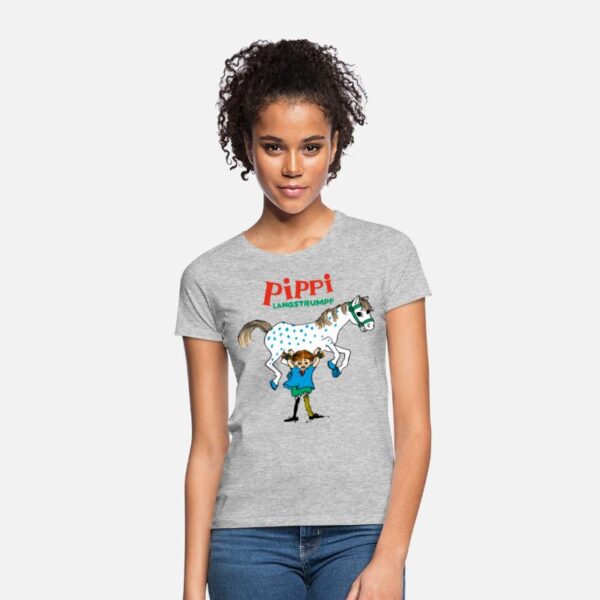 Pippi Langstrumpf Pippi Und Kleiner Onkel Grau meliert photo 1
