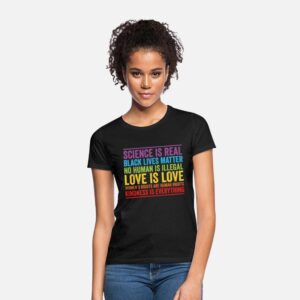 Science is Real Black Lives Matter Schwarz photo 1