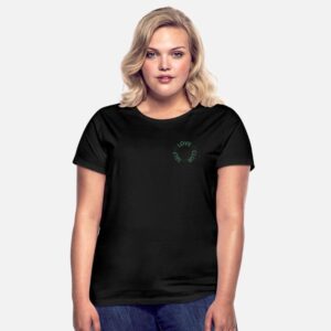 T_Shirt Self Love Club Schwarz photo 3
